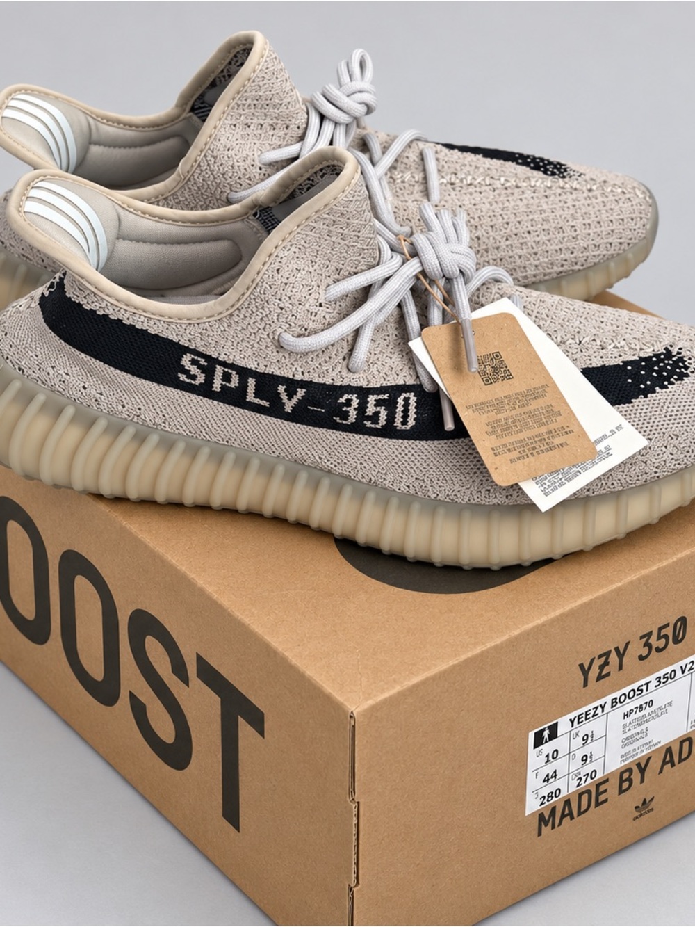 Adidas Yeezy Boost 350 V2 Slate – Men’s US 10 – New With Tags & Box